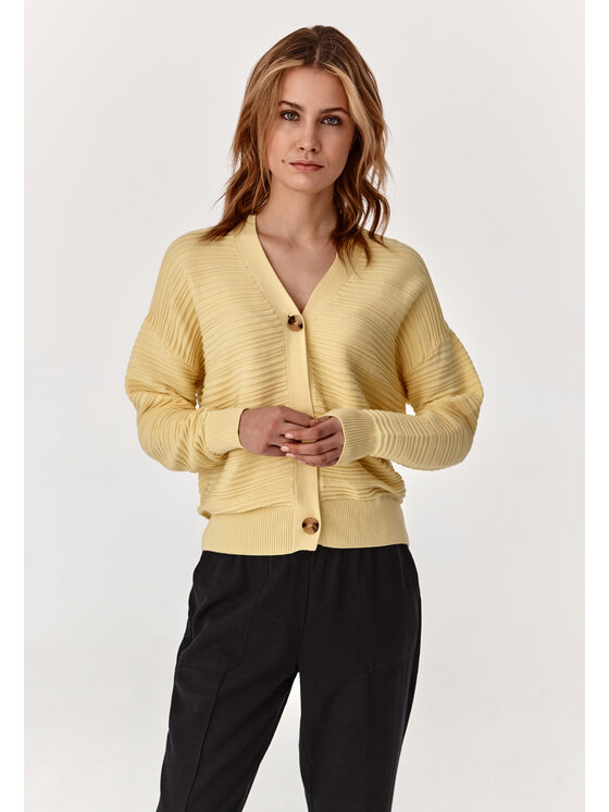 TATUUM TATUUM Sveter STRUMI Žltá Classic Fit