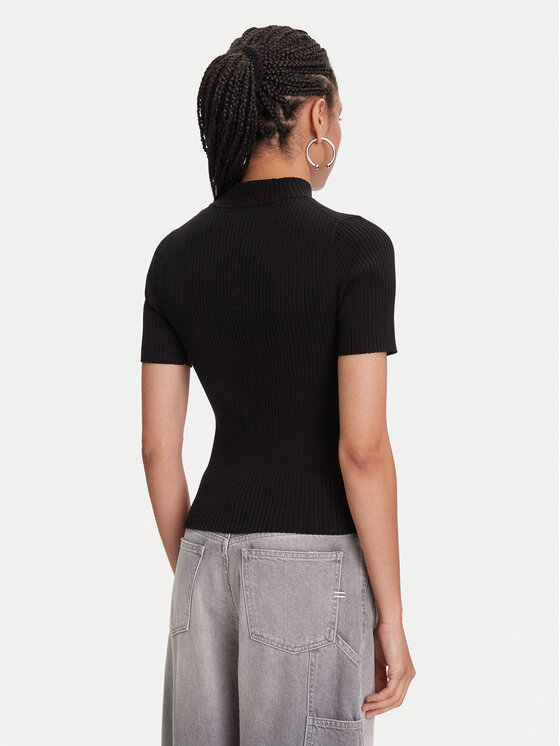 Miss Sixty Miss Sixty Dolčevita 6S1RJ37100 Crna Slim Fit