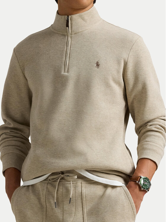Polo Ralph Lauren Polo Ralph Lauren Majica dugih rukava 710909883010 Bež Regular Fit