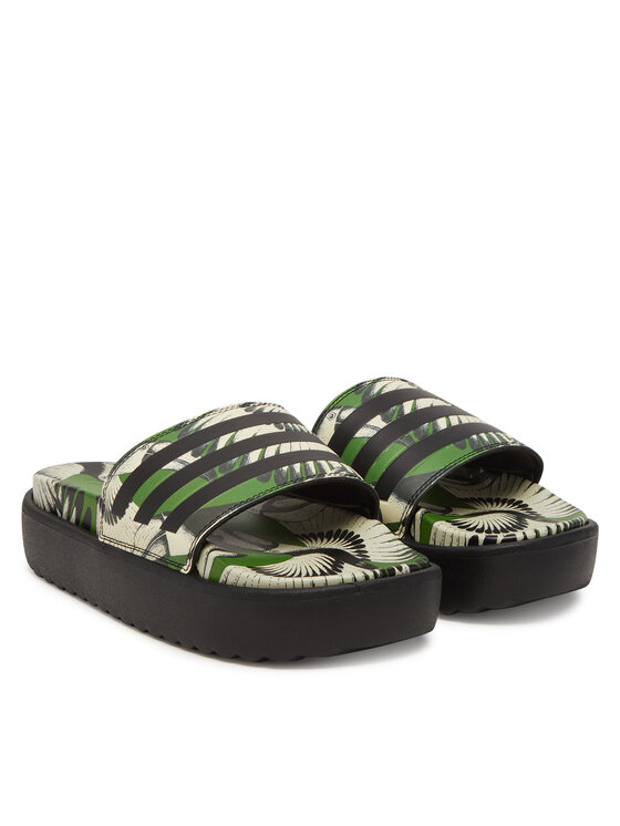 adidas adidas Natikače adilette Platform JI4754 Zelena