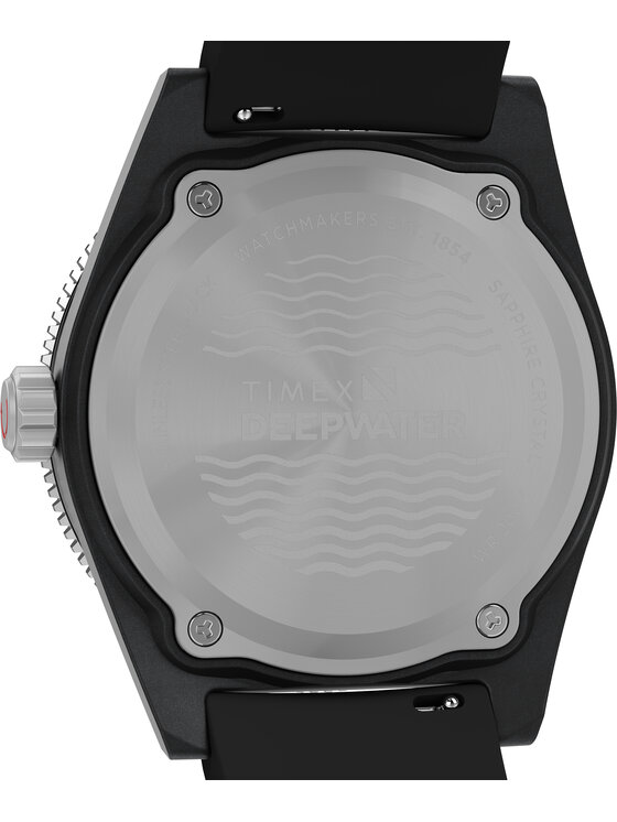 Timex Timex Zegarek TW2Y02200 Czarny