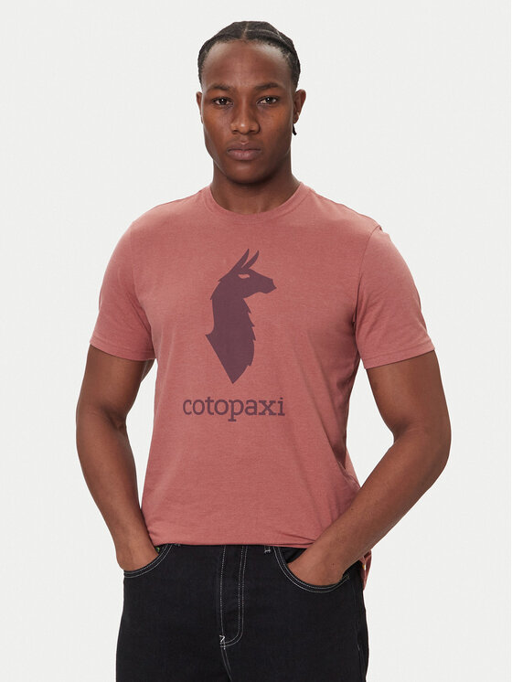 Cotopaxi Cotopaxi T-Shirt Llama F25474M1521 Miedziany Regular Fit