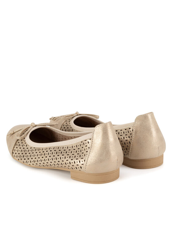 Clara Barson Clara Barson Baleriny WS2055-15 Złoty