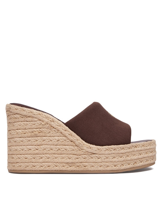 Calvin Klein Espadrile Wedge Espad 70 Canvas Mg HW0HW03282 Maro