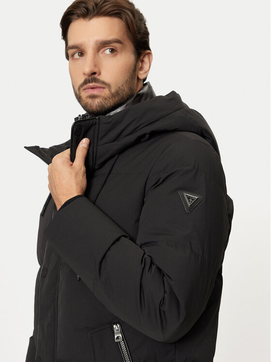 Guess Guess Зимова куртка M4BL43 WGJR2 Чорний Regular Fit