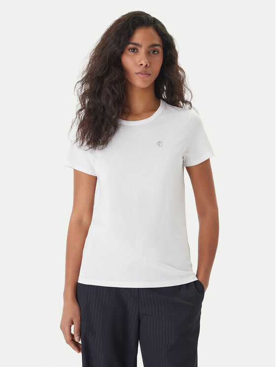 BOSS BOSS Футболка Eventsa11 50562055 Écru Slim Fit