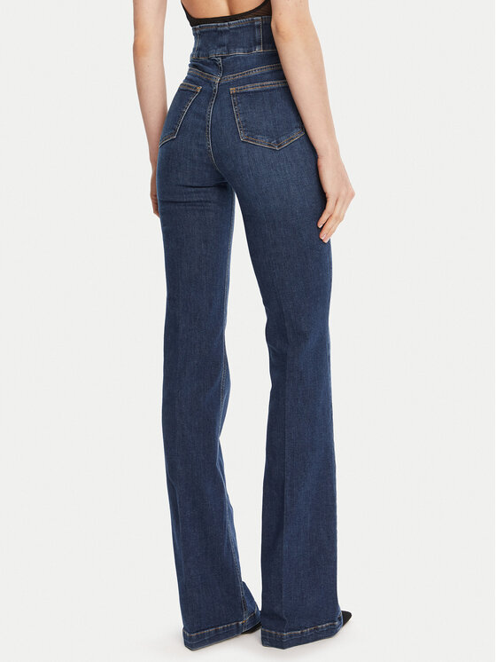 Elisabetta Franchi Elisabetta Franchi Blugi P-J03D-56E2 Albastru Regular Fit