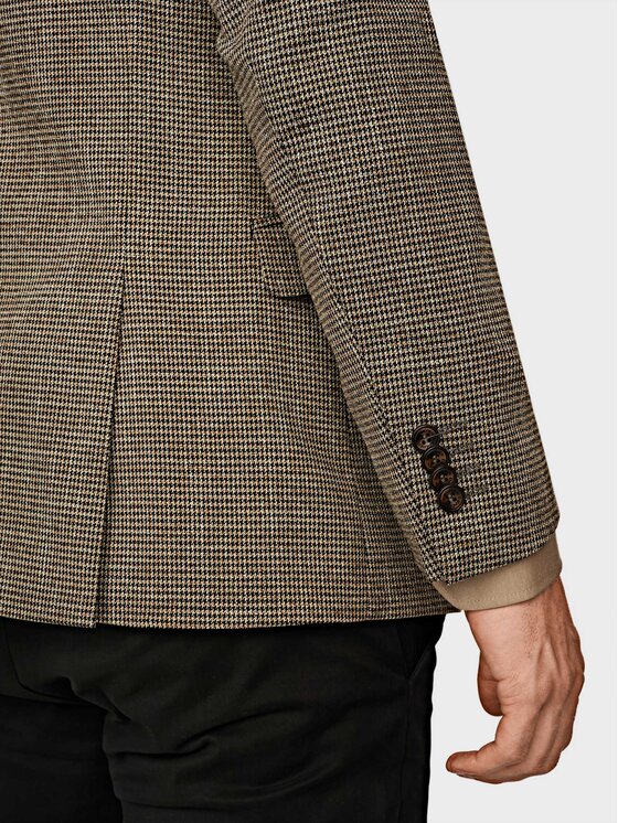 Evenemen Evenemen Marynarka Tico Beżowy Slim Fit