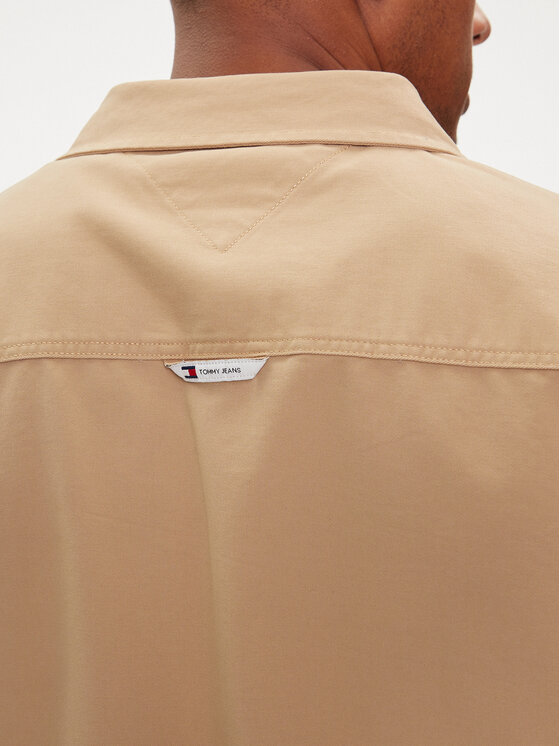 Tommy Jeans Tommy Jeans Πουκάμισο Essential DM0DM18331 Μπεζ Regular Fit