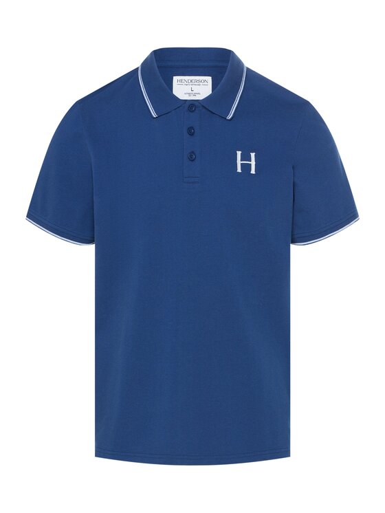 Henderson Henderson Polo 44616 Granatowy Regular Fit