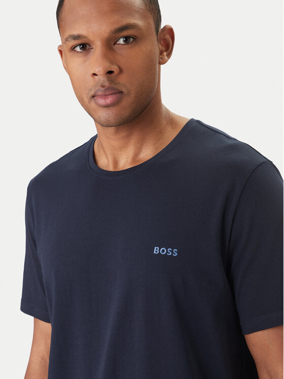 BOSS BOSS T-Shirt Mix&Match 50515312 Granatowy Regular Fit