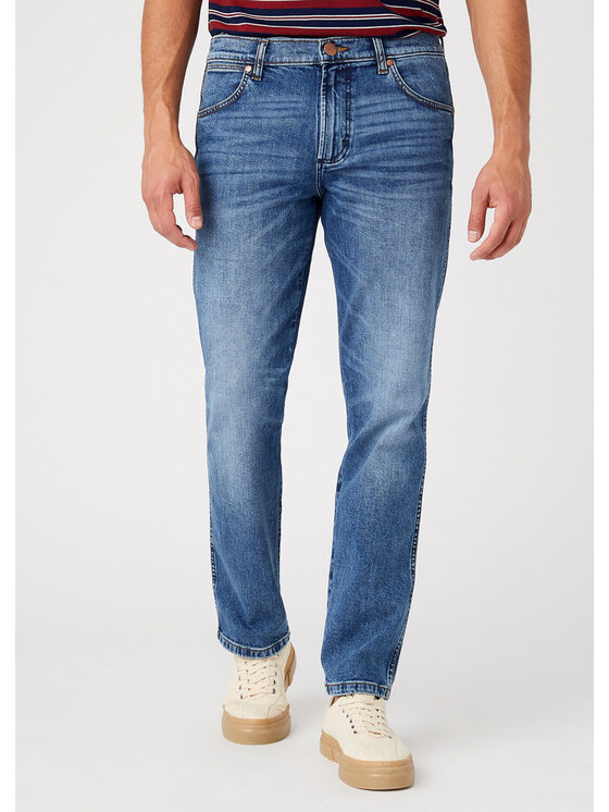 Wrangler Wrangler Jeans GREENSBORO Blu Straight Fit