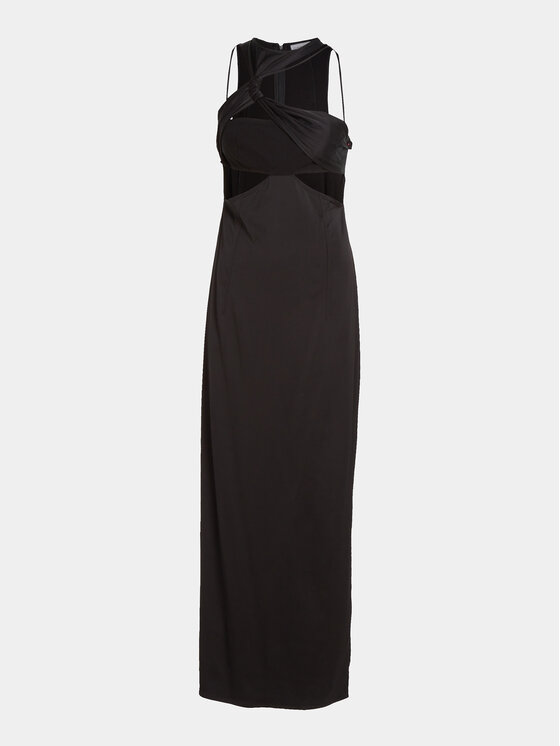 Calvin Klein Calvin Klein Rochie de seară K20K206191 Negru Slim Fit