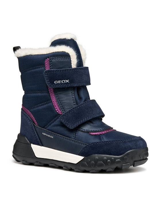 Geox Geox Schneeschuhe J Trekkyup Girl B Abx J46M7E 08V22 C4269 D Dunkelblau