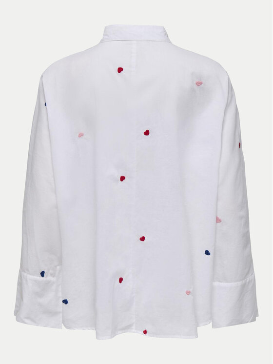 ONLY ONLY Camicia 15283743 Bianco Box Fit