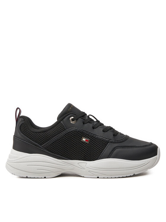 Tommy Hilfiger Tommy Hilfiger Sportcipők Chunky Runner FW0FW07818 Fekete
