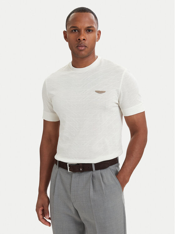 BOSS BOSS Тишърт C-Thompson 180_AM 50565175 Кремав Regular Fit
