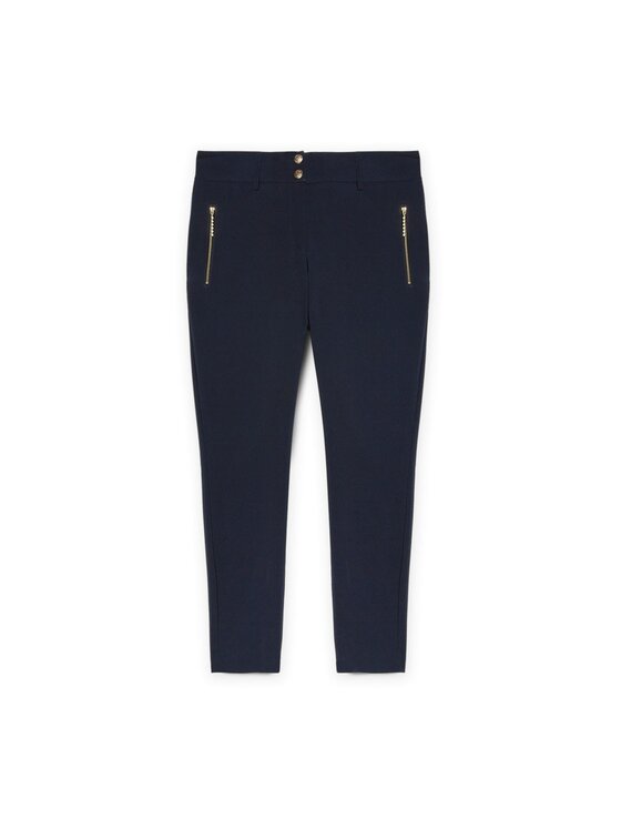 Fiorella Rubino Fiorella Rubino Pantaloni di tessuto P099T004736N034 Blu Skin Fit