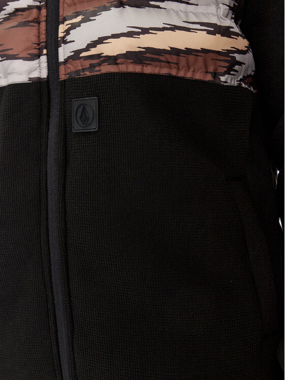 Volcom Volcom Mikina Muzzer Tripper A5832200 Černá Relaxed Fit
