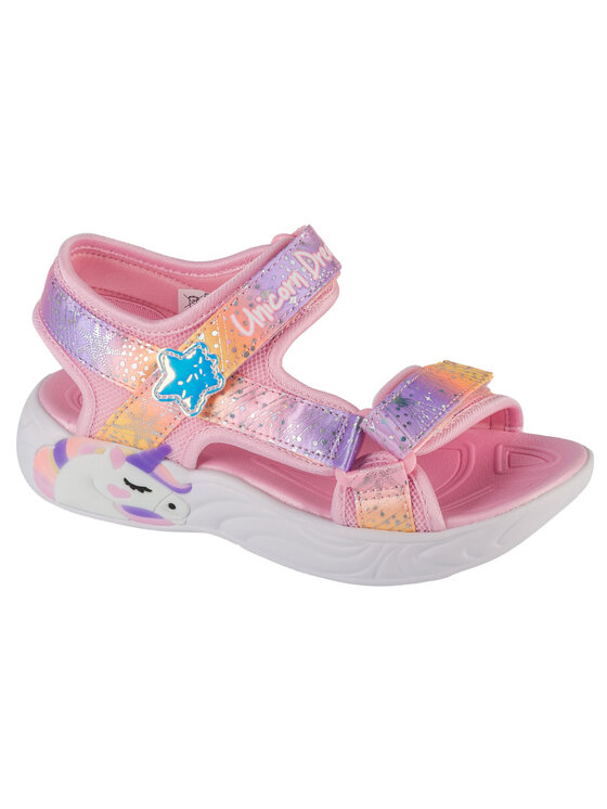 Skechers Skechers Sandały Unicorn Dreams - Majestic Bliss Różowy