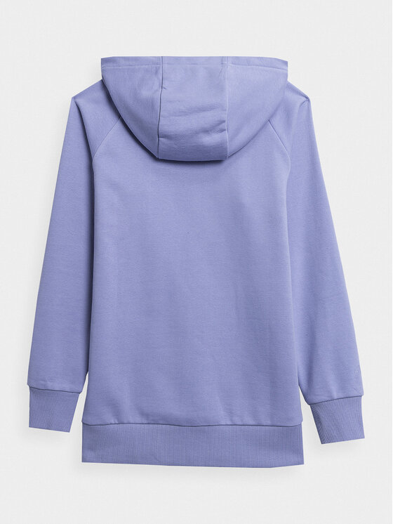 4F 4F Μπλούζα 4FAW23TSWSF0725 Μπλε Regular Fit