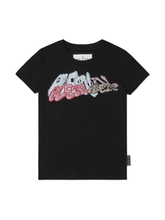 PHILIPP PLEIN PHILIPP PLEIN Tričko 27623 Čierna Regular Fit