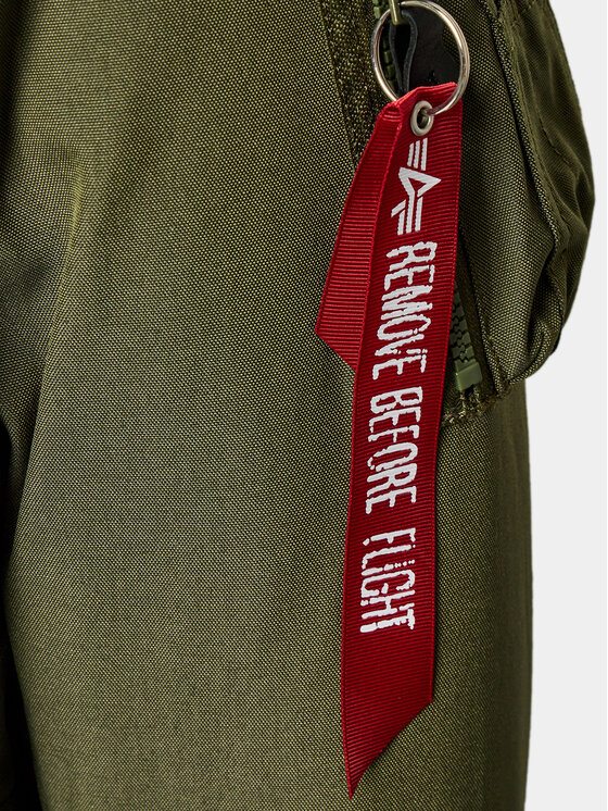 Alpha Industries Alpha Industries Fleecová mikina AI.123144-257-3XL Zelená Parka Fit