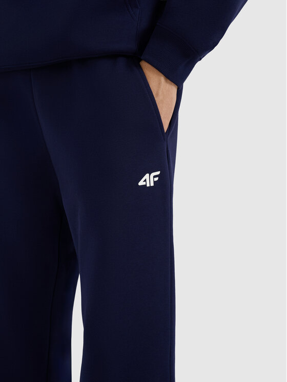 4F 4F Spodnie dresowe NOS Granatowy Regular Fit