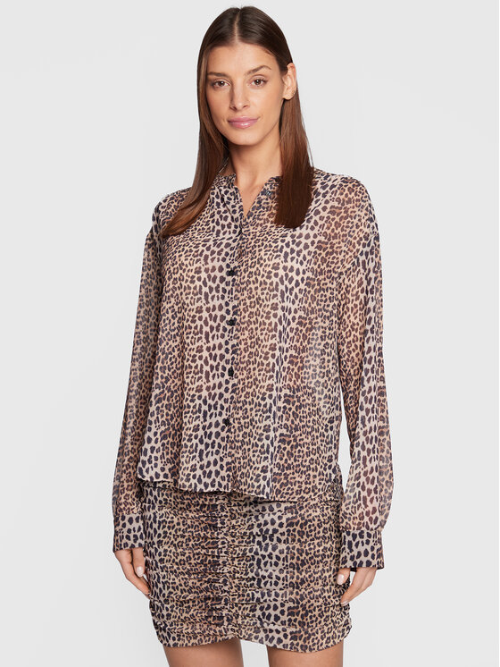 Notes Du Nord Srajca Fabiola 12976 Bež Regular Fit