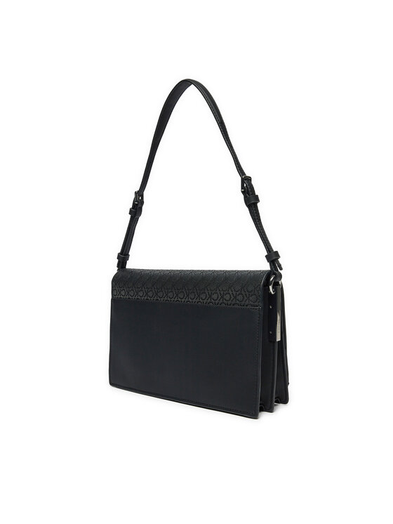 Calvin Klein Calvin Klein Τσάντα Ck Elongated Shoulder Bag_Mono K60K613139 Μαύρο