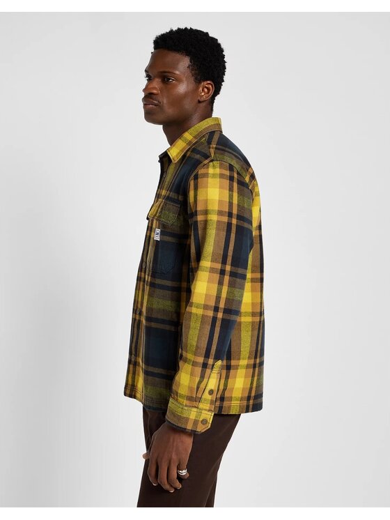 Lee Lee Koszula Workwear Overshirt Kolorowy Overshirt Fit