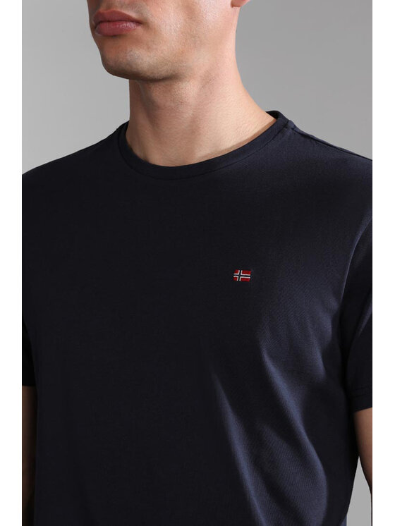 Napapijri Napapijri T-Shirt SALIS SS SUM Niebieski Shirt Fit