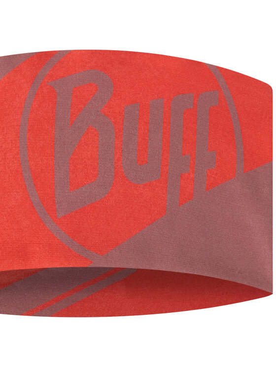 Buff Buff Frotka na głowę Buff CoolNet UV Wide Headband Pomarańczowy