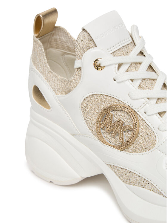 MICHAEL Michael Kors MICHAEL Michael Kors Sneakersy Zuma 43S5ZUFP3D Złoty