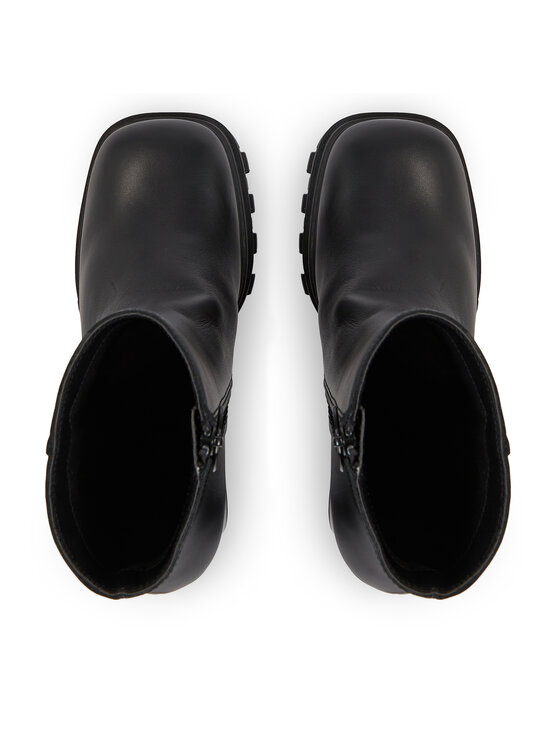 Tommy Jeans Tommy Jeans Botine Tjw High Heel Ankle EN0EN02256 Negru