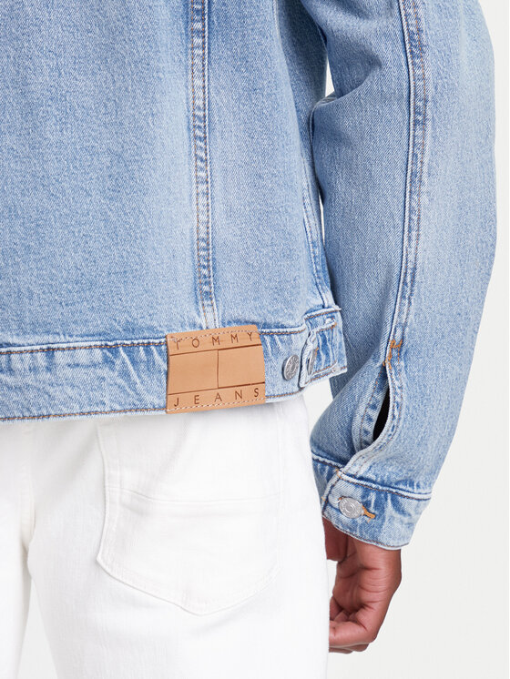 Tommy Jeans Tommy Jeans Jeansová bunda Ryan DM0DM21916 Modrá Regular Fit