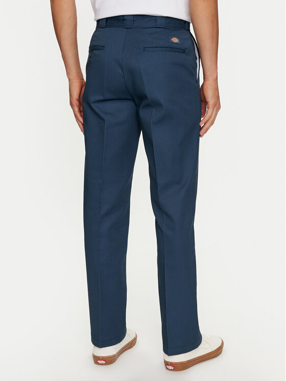 Dickies Dickies Kalhoty z materiálu 874 Work DK0A4XK6 Modrá Regular Fit