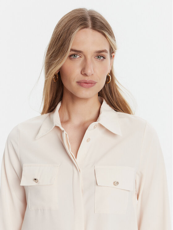 Rinascimento Rinascimento Hemd CFC0125777003 Beige Regular Fit