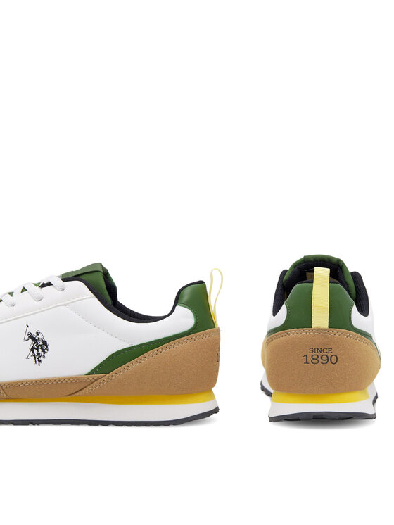 U.S. Polo Assn. U.S. Polo Assn. Sneakersy NOBIK013A Biały