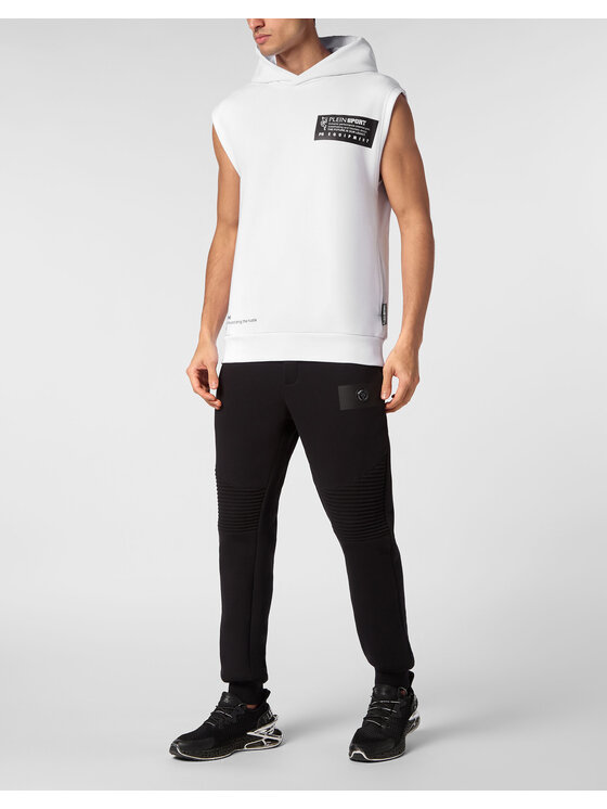 Plein Sport Plein Sport Top 14285 Bianco Relaxed Fit