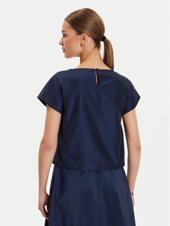 Weekend Max Mara Weekend Max Mara Blusa Parana 2425166021 Blu scuro Relaxed Fit