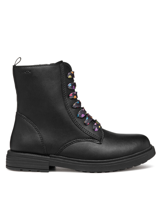 Geox Čižmy Jr Eclair J049QD 0003W C9240 M Čierna