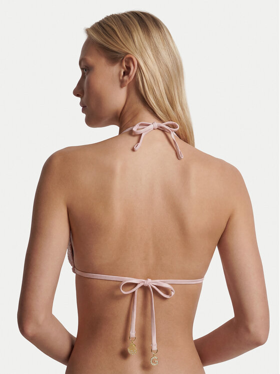 Guess Guess Bikinio viršus E6GJ07 KBMV0 Šviesiai rožinė