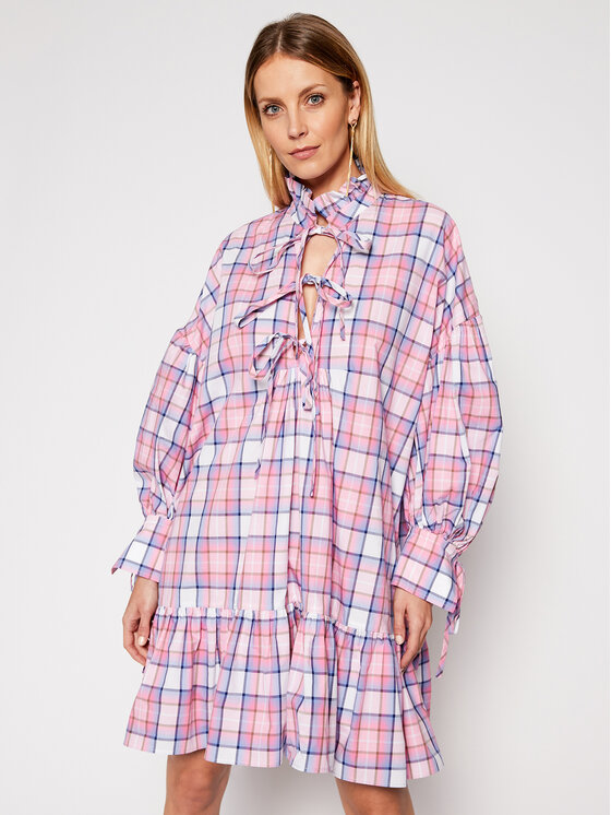 MSGM MSGM Igapäevane kleit 3041MDA19A 217005 Roosa Regular Fit