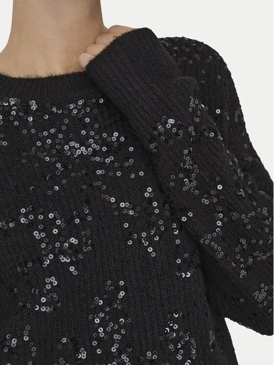 ONLY ONLY Sweter Alta 15353230 Czarny Regular Fit