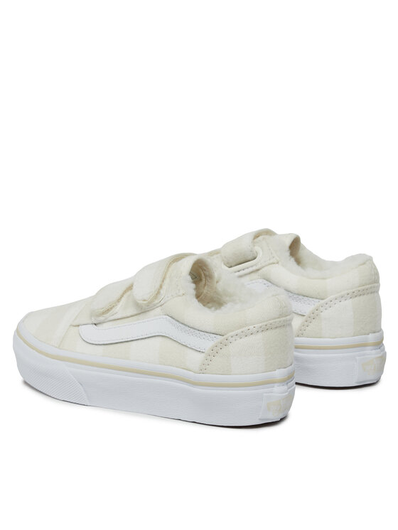 Vans Vans Πάνινα παπούτσια Uy Old Skool V VN000VHEBPH1 Κρεμ