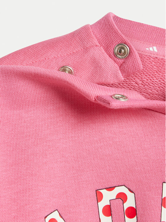 adidas adidas Súprava mikina a legíny Disney Mickey Mouse JF3627 Ružová Slim Fit