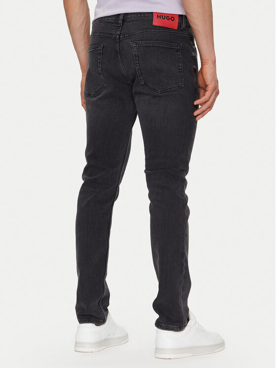 HUGO HUGO Jeans hlače 50530591 Siva Extra Slim Fit