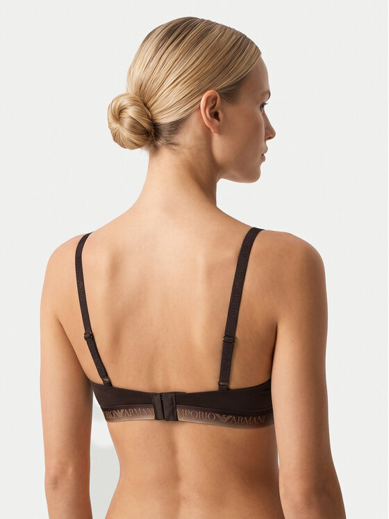 Emporio Armani Underwear Emporio Armani Underwear Trikotni nedrček EW000442 AF25572 U6279 Temno rjava