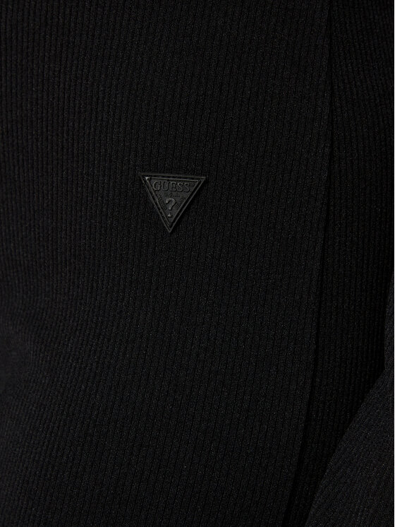 Guess Guess Kötött nadrág V5RB06 KCLH0 Fekete Regular Fit